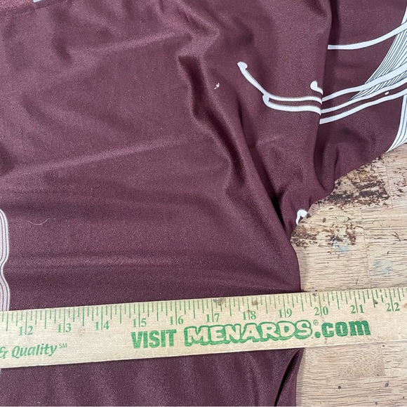 Vintage Malama Sophisticates Hawaii Hawaiian Maxi Dress Size Medium - Picture 6 of 7